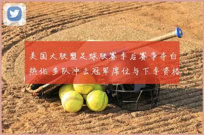 美国大联盟足球联赛季后赛争夺白热化 多队冲击冠军席位与下季资格